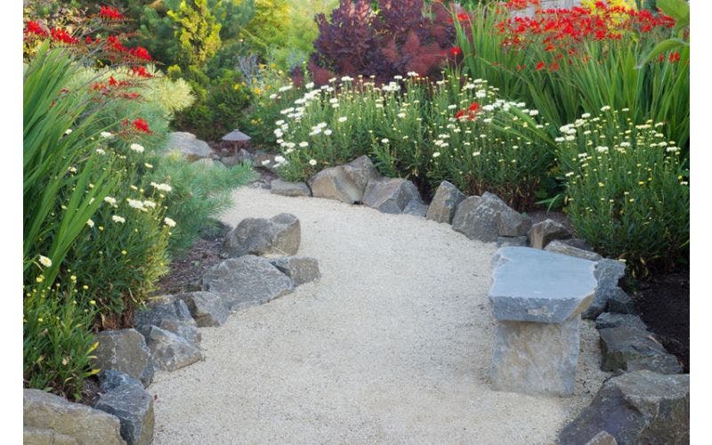 Onderhoudsvriendelijke tuin