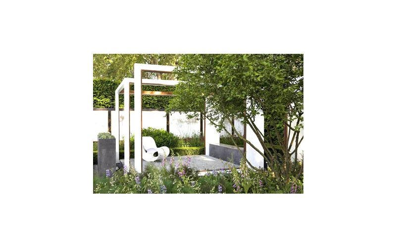 Moderne tuin