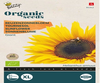 Reuzenzonnebloem giganteus (BIO)
