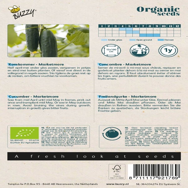 Saflax - Garden in the Bag - 100 seeds - English Plantain - Plantain lancéolé - Piantaggine