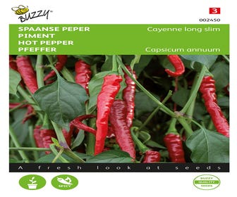 Spaanse Peper Cayenne long slim